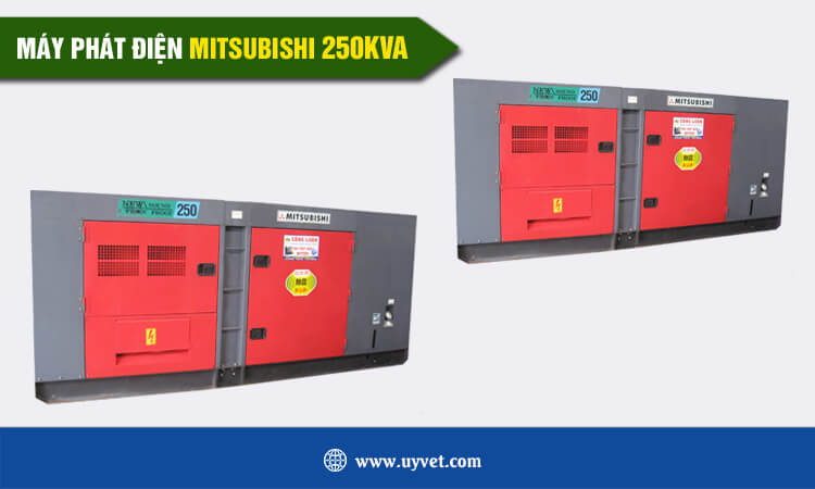 Máy phát điện Mitsubishi 250kva 
