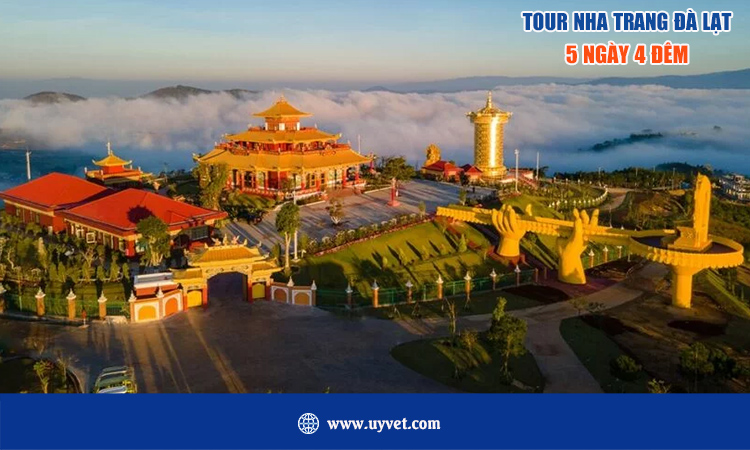 Tour du lịch Nha Trang Đà Lạt 5 ngày 4 đêm